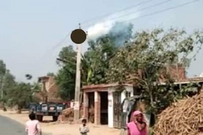 Uttar Pradesh: Worker died during repairing a high voltage line in Lakhimpur Kheri