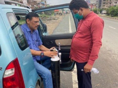 Know Bihar's oxygen man Gaurav giving free of cost oxygen in corona crisis