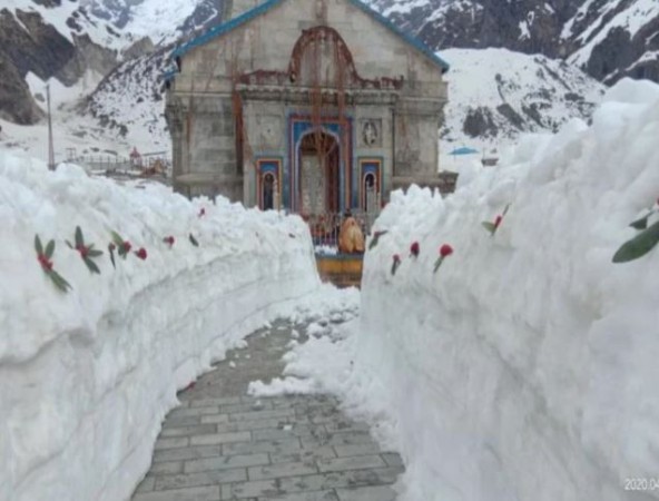 Kedarnath: 'Baba Kedar's Doli' will pass through the icy paths