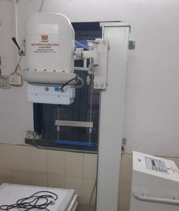 Bada Malhara got the gift of digital X-ray machine at the health fair