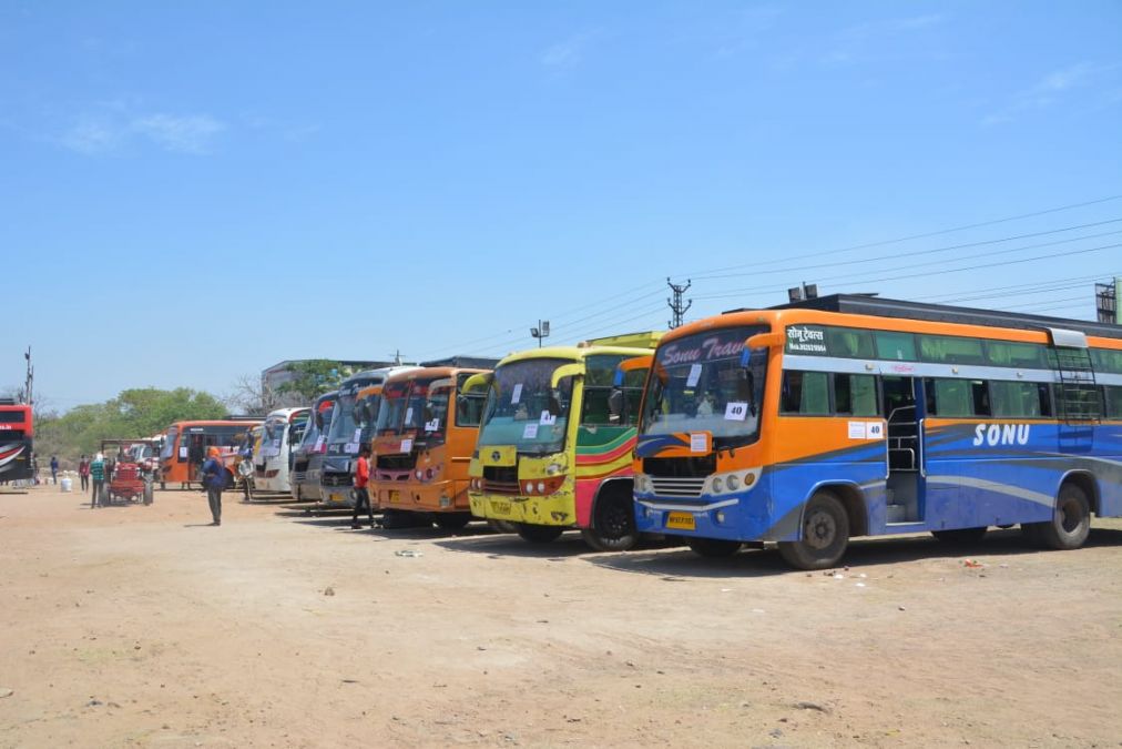 Madhya Pradesh: Buses are going to bring back students from Kota