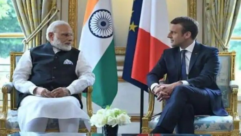 France comes forward to help India during corona period said, 