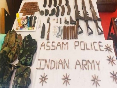 असम : पांच उल्फा उग्रवादी गिरफ्तार, सीएम सोनोवाल के दौरे से पहले मिली बड़ी कामयाबी