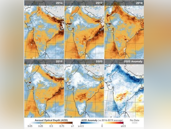 लॉकडाउन का सकारात्मक प्रभाव, NASA ने कहा- भारत में 20 साल के निचले स्तर पर पहुंचा प्रदूषण