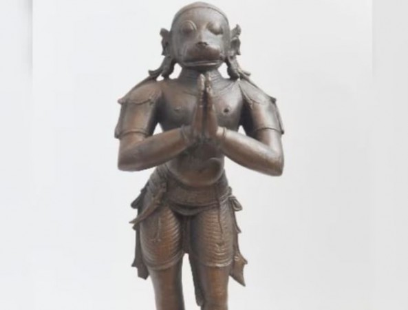 Australia returns 500 years old Lord Hanuman statue to India