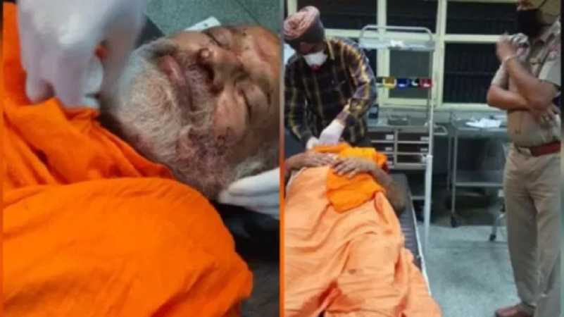 After Palghar, Now attack on Saint Swami Pushpendra with a sharp weapon in Punjab