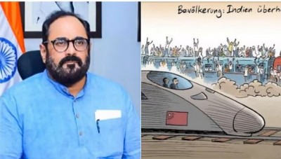 German magazine published controversial cartoon on India's growing population