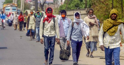 खाली पेट मुंबई से चला एमपी का मजदूर, 60 किमी बाद तोड़ा दम