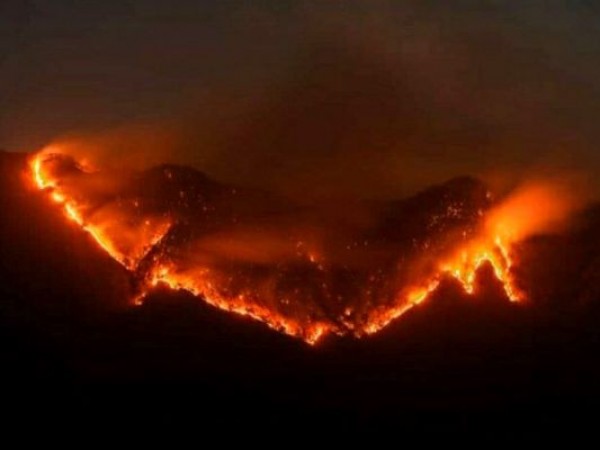 Air Force extinguishes Mizoram forest fire, but chances to erupt again