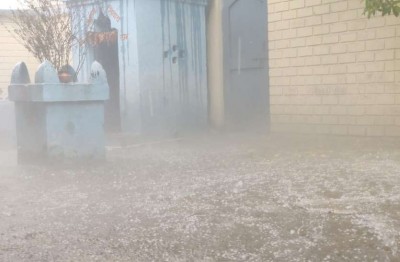 Hailstorm in Dindori increased the problem of farmers, crops ruined