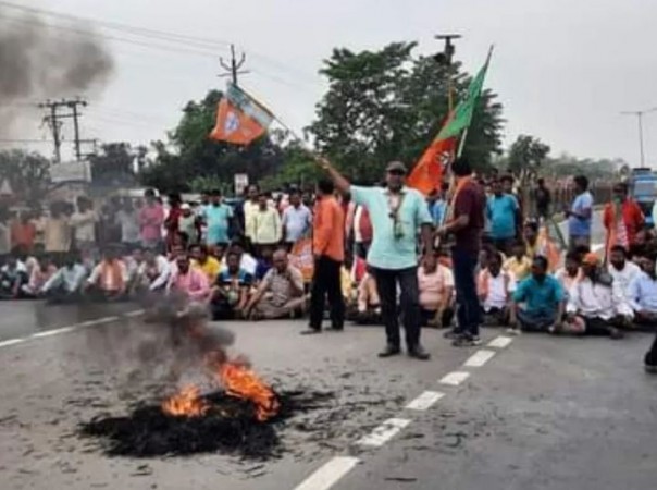 BJP calls bandh against Kaliaganj rape case, police dragged minor's dead body, accuses Javed