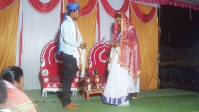The groom started dancing after drinking alcohol in his own marriage, the angry bride made another boy her husband