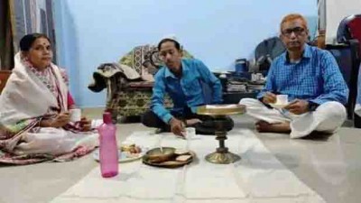 रमजान के दौरान लॉकडाउन में फंसा मुस्लिम युवक, हिन्दू परिवार करवा रहा इफ्तार