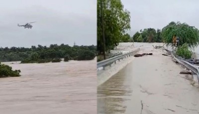 बाढ़ से बिगड़े इस राज्य के हालात, मदद के लिए उतरी भारतीय सेना