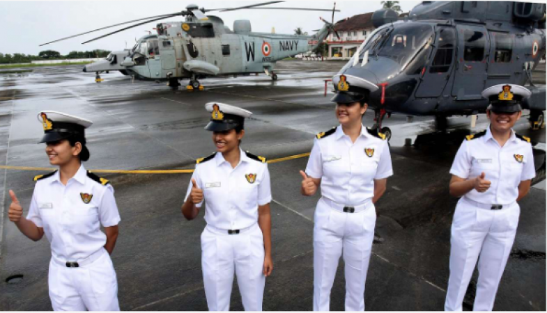 82k applications received in Navy, craze among women for 'Agnipath'