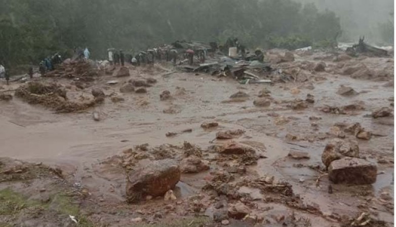 5 people die tragically due to landslide in Kerala