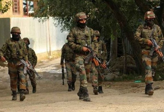 J&K: Encounter between security forces and militants in Budgam, one terrorist killed!