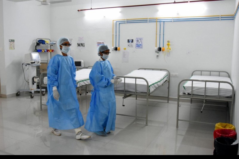 Dead body of corona patient found in Uttarakhand hospital