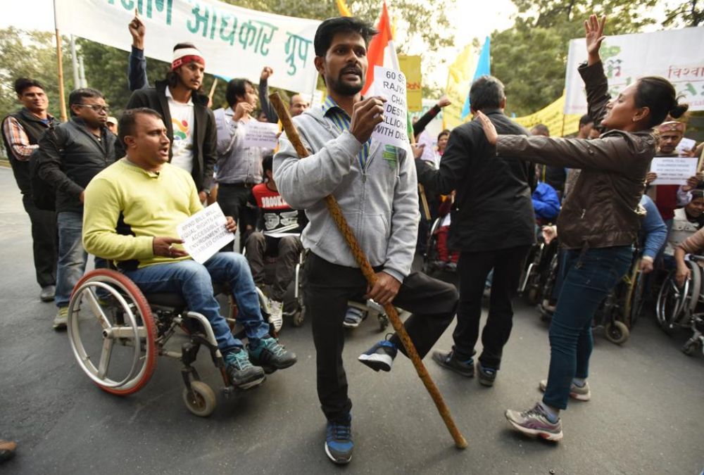 The state announced four per cent reservation to the disabled people