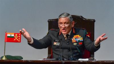 पाकिस्तान की किसी भी हरकत का जवाब देने के लिए तैयार भारतीय सेना- आर्मी चीफ बिपिन रावत