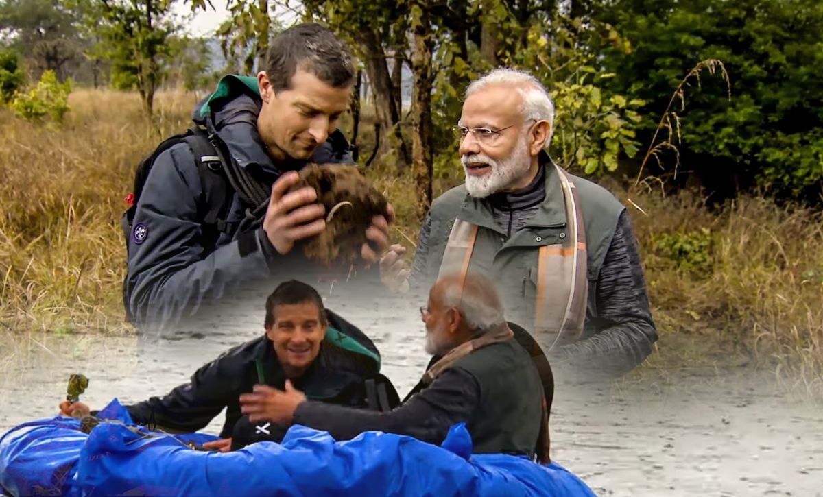 Watch Never-before-seen side of PM Modi in Man vs Wild, Beer Grylls praises PM