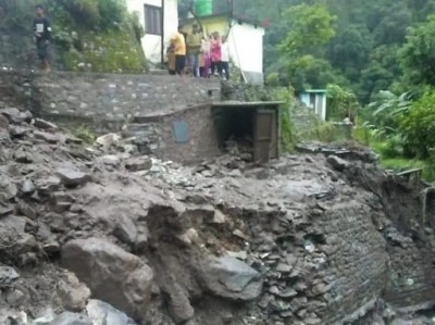 उत्तराखंड: रुद्रप्रयाग में फटा बादल, हुआ भारी नुकसान
