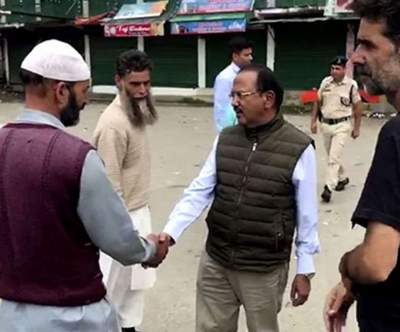 कश्मीर में तीन दिन और रूकेंगे एनएसए डोभाल