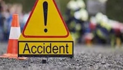 5 people killed in accident of jeep and bike Uttar Pradesh