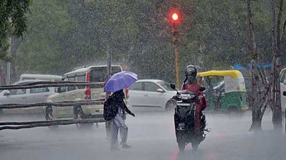 राजस्थान में लगातार बारिश जारी, तापमान में आई गिरावट