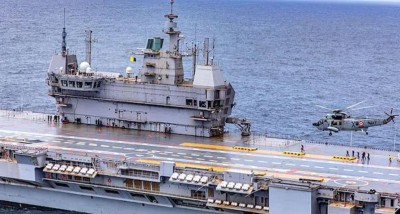 Onboard India's first indigenous aircraft carrier INS Vikrant