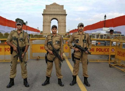 74वें स्वतंत्रता दिवस कार्यक्रम के लिए तैयार दिल्ली, चप्पे-चप्पे पर सुरक्षाबल तैनात