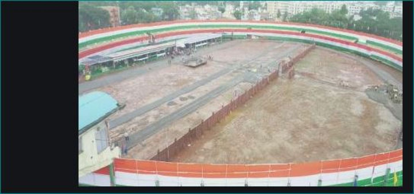 Vijayawada Indira Gandhi Municipality Stadium ready, CM YS Jagan will hoist National Flag