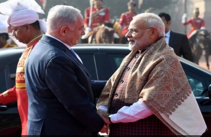 Israel PM Netanyahu wishes Independence Day in Hindi