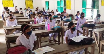 Government school reopened in West Bengal amid Corona crisis