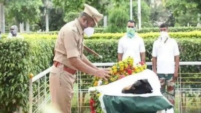 Maharashtra Police's sniffer dog Rocky died who helped police solve 365 cases