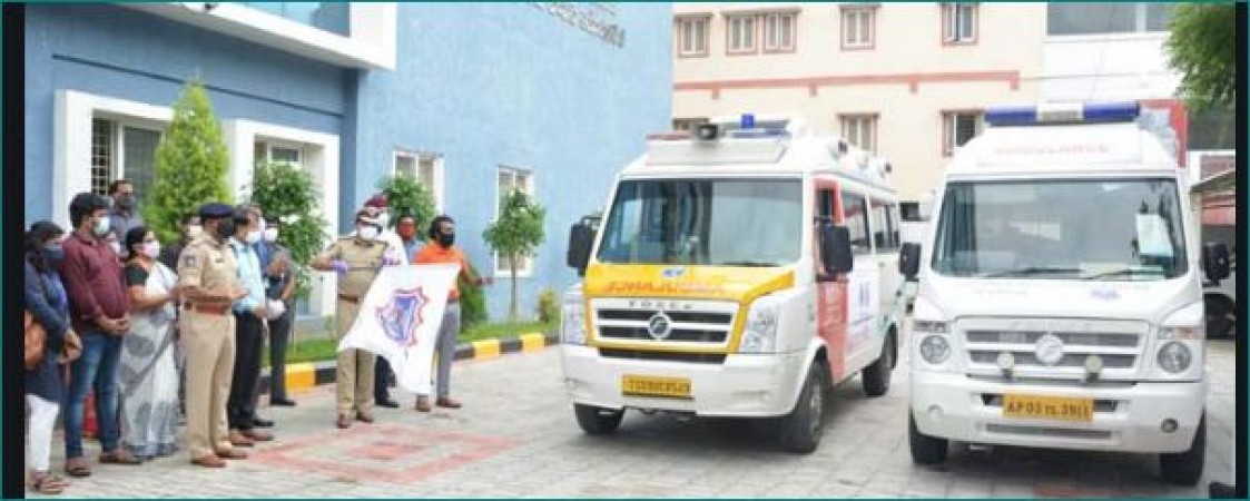राचकोंडा पुलिस ने सभी मरीजों के लिए शुरू की फ्री एंबुलेंस सेवा