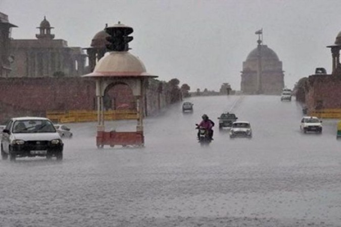 Weather dept predicts rainfall till 25 august in Delhi