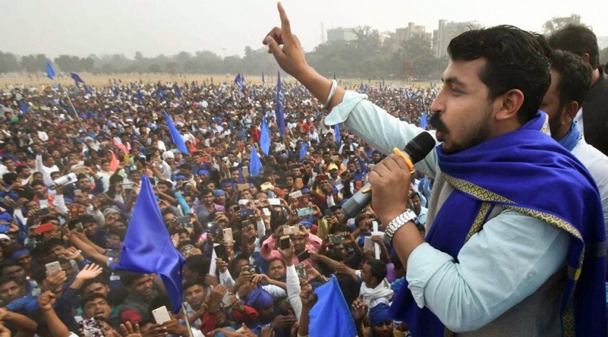 Bhim Army protests over Ravidas temple, 91 arrested including party chief Chandrasekhar