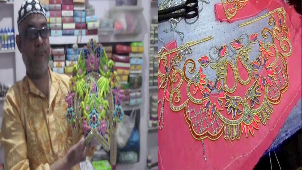 Preparations of Janmasthami in full swing, Muslim artisans are making clothes for Lord Krishna