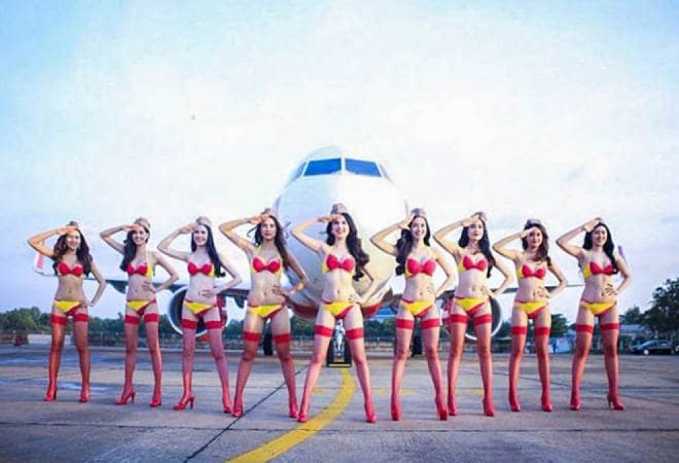 Amazing offers of 'Bikini Airlines' for Indians, Now fly at Just Rs 9