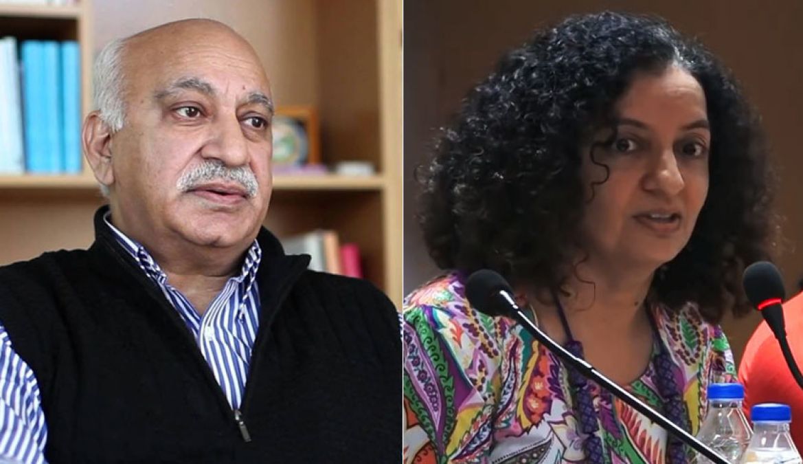 Female journalist rejects MJ Akbar's allegations, says,  'its to divert attention'