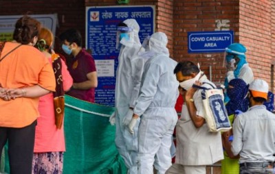 Delhi witnesses biggest one day jump in coronavirus cases after one month