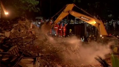 Maharashtra: 5-storey building collapsed in Mahad, two people dead