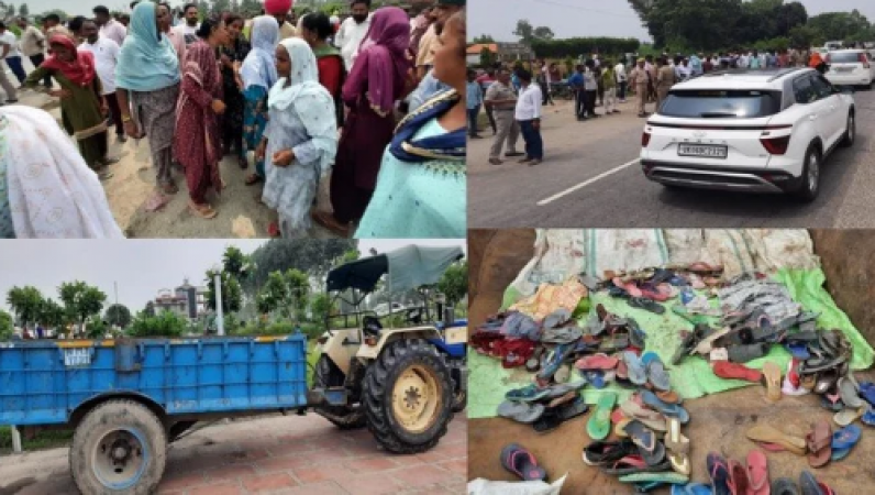 Dangerous accident in Uttarakhand, bodies scattered on the road