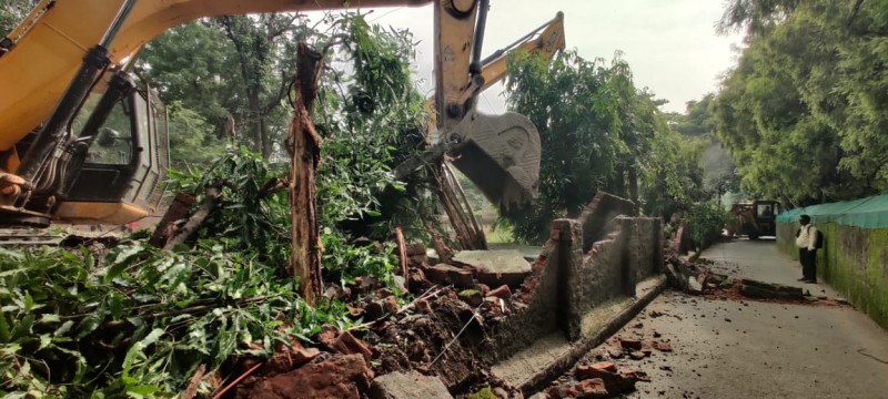 विकास कार्य में बाधक बन रहे मकान हटाने पहुंचा निगम का अमला, लोगों को मिलेगी यह सुविधा