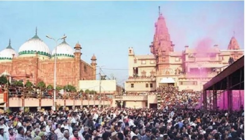 मथुरा के शाही इबादतगाह को पवित्र करने की घोषणा, पुलिस अलर्ट, धारा 144 लागू