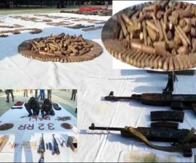 Jammu and Kashmir: Terror factory revealed, arms and bullets recovered