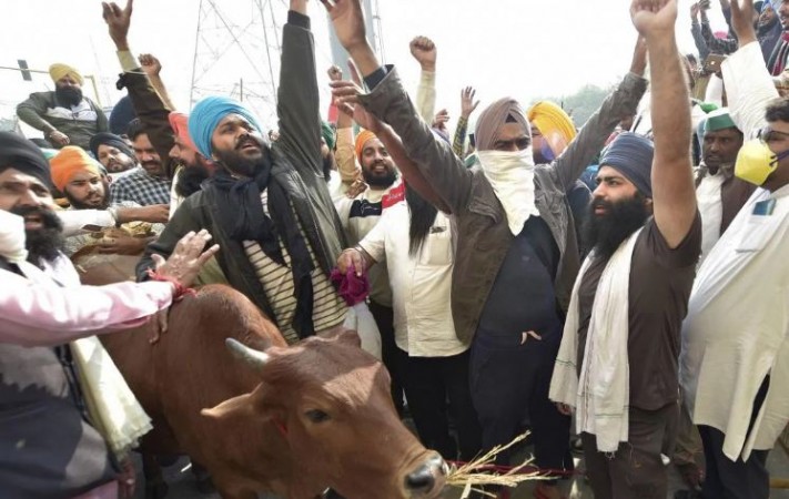 Farmers' Protest: Decree of Khap Panchayat, 'If demands are not met then we will stop supply of milk and vegetables'