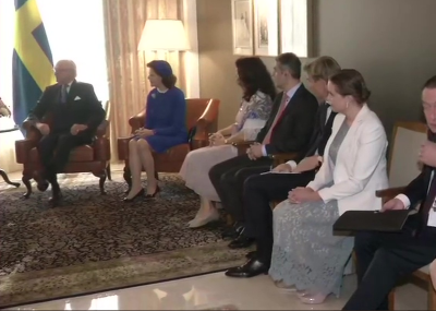 Sweden's royal couple meets PM Modi and President Kovind in Delhi