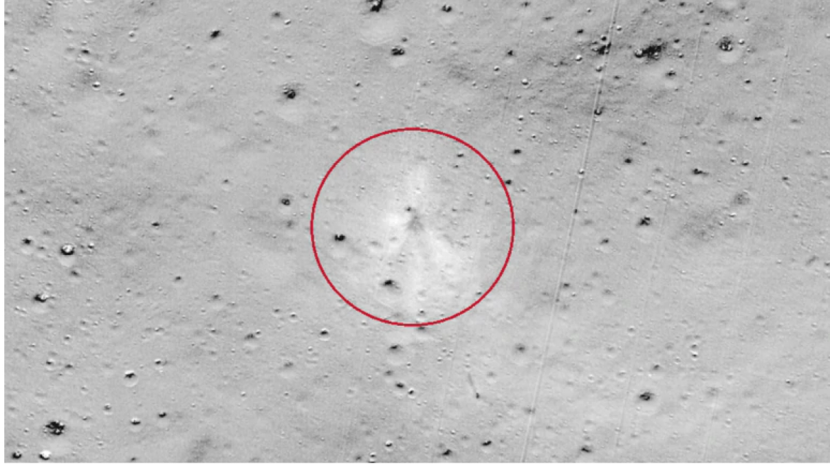 Chandrayaan-2: NASA found Vikram Lander 87 days later, photo released